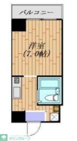 パレドール池袋の物件間取画像